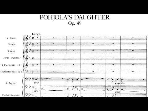 Jean Sibelius - Pohjola's Daughter (Score)