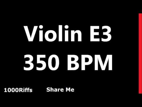 Violin Metronome E3 : 350 BPM