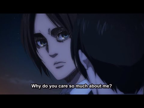 Eren and Mikasa confession | Attack on Titan Season 4 Clip