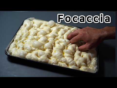 Foolproof Focaccia: Big Bubbles Every Time! Anyone can make.