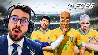 A SELEÇÃO BRASILEIRA PRECISA DESSE TRIO DE ATAQUE! FIFA 26