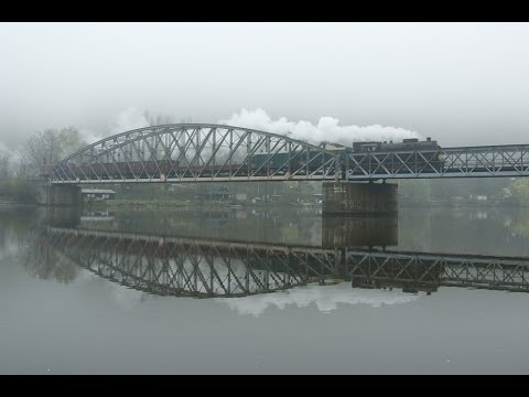 Parní vlak Měchenice 464.102 [2014]