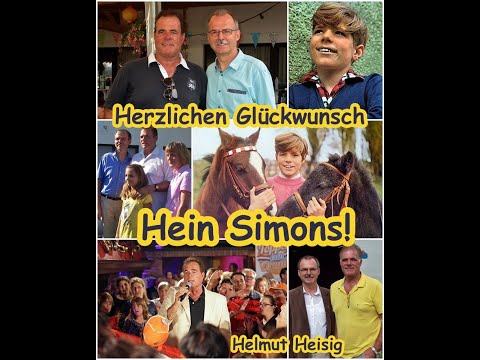 70.Geburtstag von Hein Simons („Heintje“), 12.August 2025