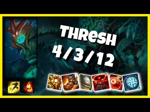 Thresh Challenger Gameplay S11 Replay 10.25 Support (4/3/12) - EU