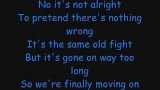 Faber Drive - Our Last Goodbye Lyrics