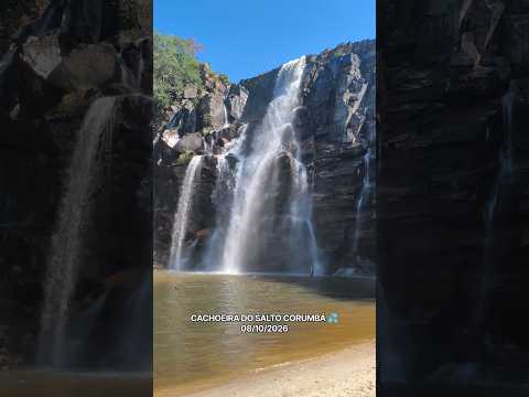 A PERFEIÇÃO DA NATUREZA 💦🌿 | Salto Corumbá #goiás #viagem #turismoemgoiás #cachoeirasdegoiás