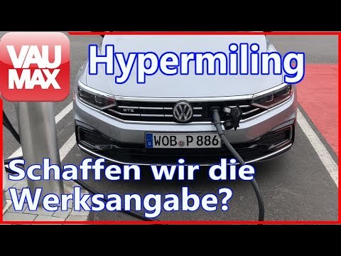 GTE Hypermiling - Schaffen wir die Werksangabe im neuen VW Passat GTE (2020)
