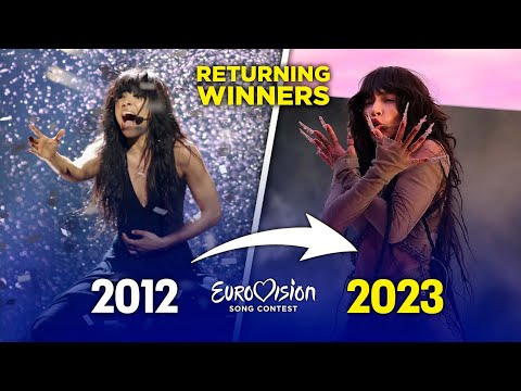 Eurovision winners that came back to the contest (1956-2023)
