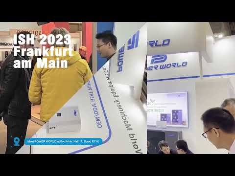 Day one live replay of Expo ISH Frankfurt| Power World Heat Pump