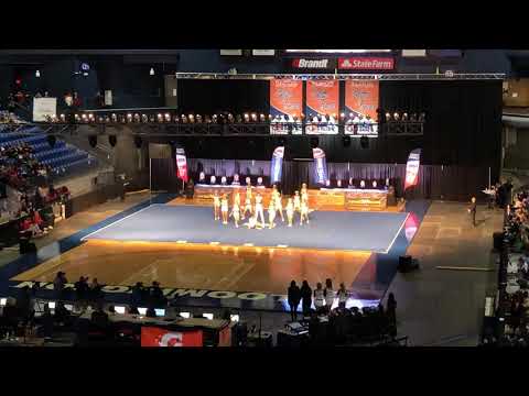 Grayslake Central Varsity Cheer @ IHSA State 2019 (Day 2)