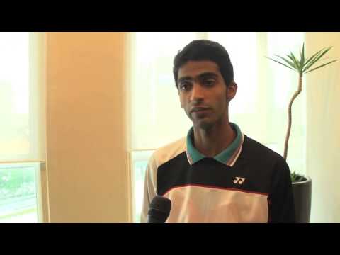 051214 AXIATA CUP 2014 PRE MATCH SUMEETH REDDY