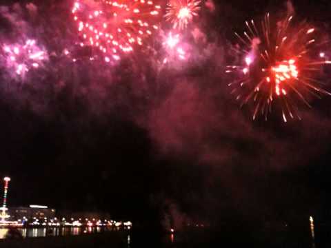 Feux d'ouverture des Fêtes de Genève 2012