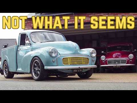 This Morris Minor Looks Stock… Until You Drive the Blue One