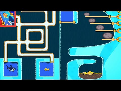 Save The Fish Pull The Pin Max Level 2250-2253 Rescue Fishdom Mini Fish Gameplay Part 69