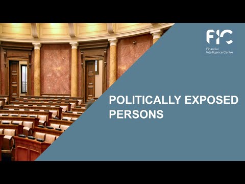 FIC Act obligations - Politically exposed persons