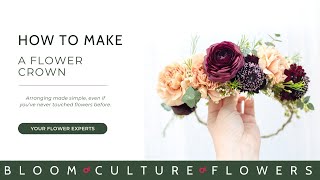 How to make a Flower Crown