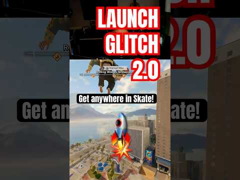 New launch glitch tutorial for New Skate Update! #skate #easkate #skateboarding