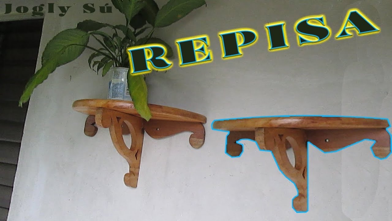 Cómo hacer una Repisa bonita de madera Paso a paso