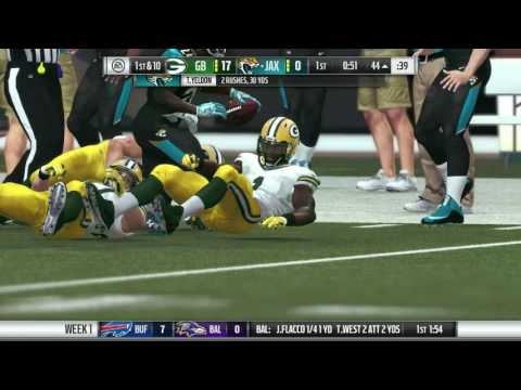 Madden 17 career mode CB-   Defensive win bortles had 4 int's