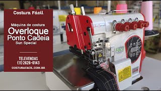 Máquina Costura Overloque Ponto Cadeia | Costura Fácil
