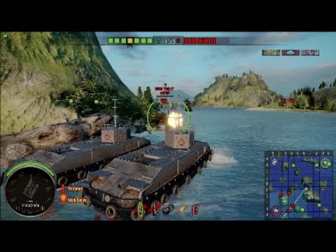 World of Tanks Console: HMS TOG II 3 Kills Tog Sea (April Fools Day 2018)