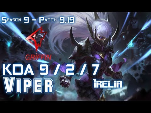 GRF Viper IRELIA vs KAI'SA ADC - Patch 9.19 KR Ranked