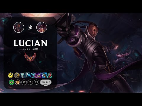 Lucian Mid vs Akali - BR Grandmaster Patch 12.22