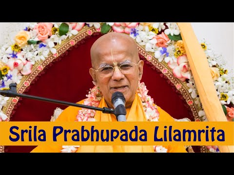 Srila Prabhupada Lilamrita  || H H Gopalkrishna Goswami Maharaj || 09th Jan 2021