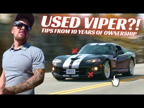 Used Dodge Viper? 3 IMPORTANT Tips from an Experienced Owner (Gen 2-4)