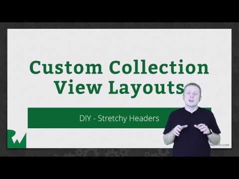 DIY Stretchy Headers Custom Collection View Layouts raywenderlich com