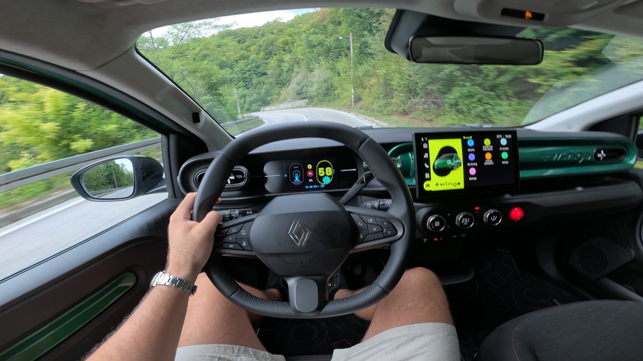RENAULT TWINGO 2026 - POV test drive (COUNTRY roads & HIGHWAY)