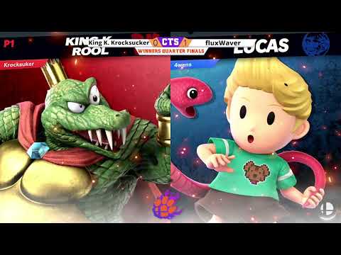 Clocktower Smash 82 - WQ - King K. Krocksucker (King K. Rool) vs. fluxWaver (Lucas) - SSBU