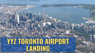Download lagu Gorgeous Views Landing at YYZ Toronto Pearson Airport 4K May 2023 mp3