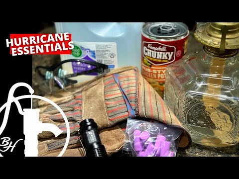 Hurricane Preparedness Kit Essentials (according to a First Responder)