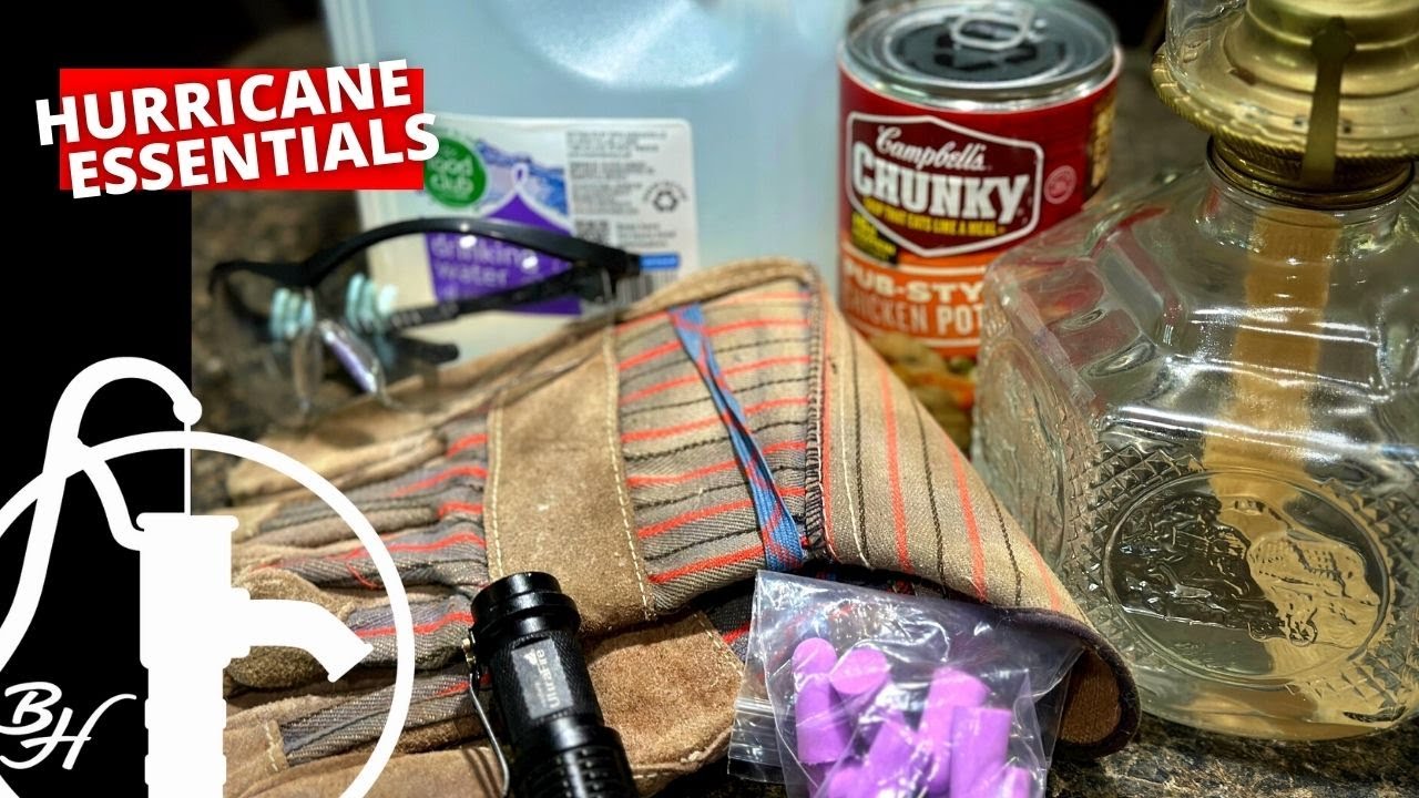 Hurricane Preparedness Kit Essentials (according to a First Responder)