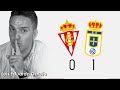 SPORTING DE GIJÓN 0 1 REAL OVIEDO NARRACIÓN LUIS EDU