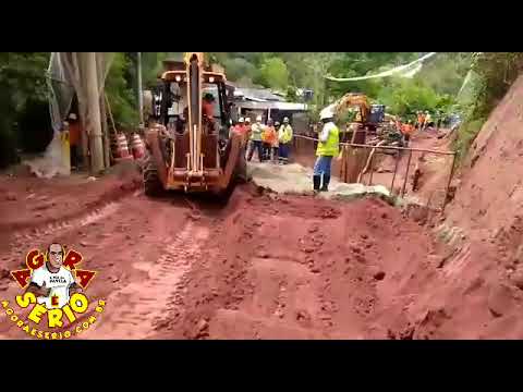 Morador relata em Videocelular o descaso do Consórcio Construtor São Lourenço com a População