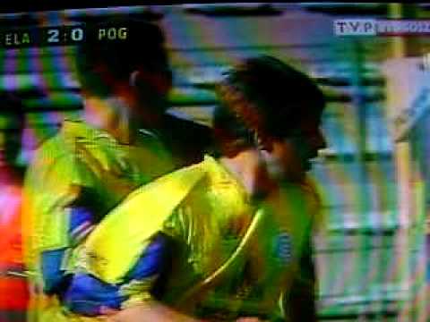 Elana Toruń - Pogoń Szczecin 26.04. (gol na 2:0)