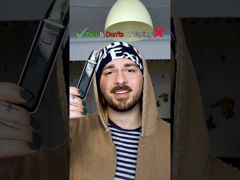 ✅ Do’s & Don’ts of Vaping ❌