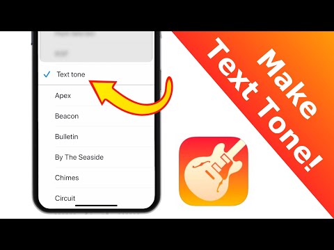 How to make CUSTOM Text Tones / Ringtone for iPhone! [2020]