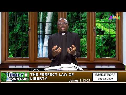 DAILY FOUNTAIN DEVOTIONAL OF MAY 2, 2020 - THE REV'D CANON BOLA' OGUNYANNWO, Ph.D