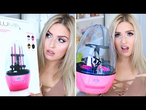 Does It Really Work?! ♡ Brush Cleaning Machine Review & First Impression! Video