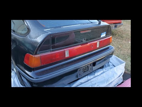 88 Honda CRX Si first start in over 15 years!