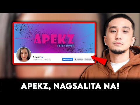 APEKZ, NAGSALITA NA TUNGKOL SA NA-HACK*D NA FACEBOOK PAGE!