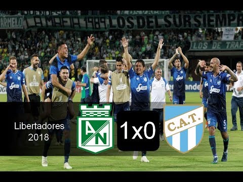 Atl.Nacional 1x0 Atl Tucumán-8vos de final Libertadores 2018
