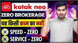 Kotak Neo App - Zero Brokerage Charges! | 2024 Review | Zero Brokerage Trading App in India