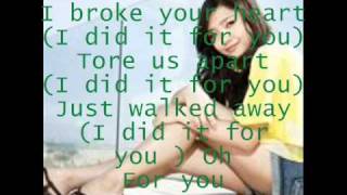 I DID IT FOR YOU (KARAOKE) - CHARICE