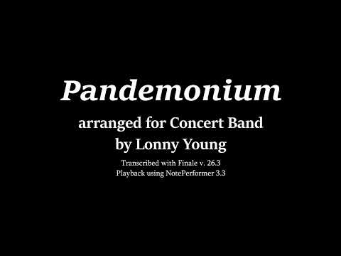 Pandemonium for Concert Band