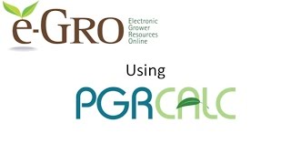 PGRCALC