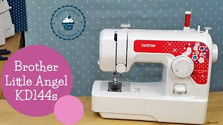 Kindernähmaschine Brother Little Angel | Einführung | Review | Einfädeln | Fingerschutz | Knopfloch